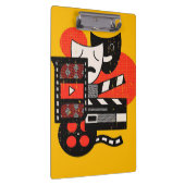 Abstraktes Schauspiel Theater| Theater Klemmbrett (Rechts)