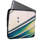 Abstraktes Schiff in Blue Electronics Bag Laptopschutzhülle (Vorne Rechts)