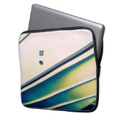 Abstraktes Schiff in Blue Electronics Bag Laptopschutzhülle (Vorderseite Links)