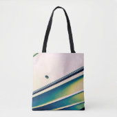 Abstraktes Schiff in Blue Tote Bag Tasche (Vorderseite)