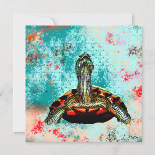 Abstraktes Schildkrötenwerk