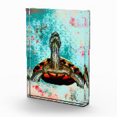 Abstraktes Schildkrötenwerk Fotoblock (Rechts)