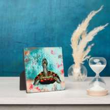 Abstraktes Schildkrötenwerk