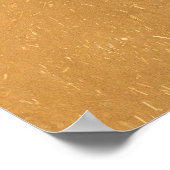Abstraktes Schlammwand-Textur-Poster Poster (Ecke)