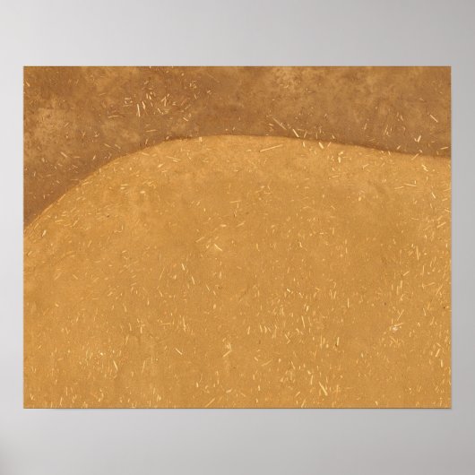 Abstraktes Schlammwand-Textur-Poster Poster (Vorne)