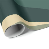 Abstraktes schlanke Bauweise Geschenkpapier (Rolleneckpunkt)