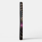 Abstraktes schlankes, buntes 3D-Fraktal Case-Mate iPhone Hülle (Rückseite / Rechts)