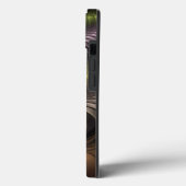 Abstraktes schlankes, buntes 3D-Fraktal Case-Mate iPhone Hülle (Rückseite / Links)