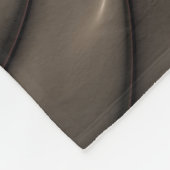 Abstraktes schlankes, buntes 3D-Fraktal Fleecedecke (Ecke)