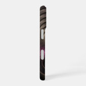 Abstraktes schlankes, buntes 3D-Fraktal iPhone 16 Hülle (Rechte Seite)