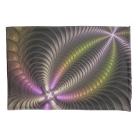 Abstraktes schlankes, buntes 3D-Fraktal