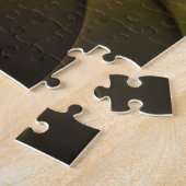 Abstraktes schlankes, buntes 3D-Fraktal Puzzle (Seite)