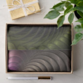 Abstraktes schlankes, buntes 3D-Fraktal Seidenpapier (Geschenk)