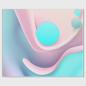 Abstraktes Schleifpapier Geschenkpapier (Flach)