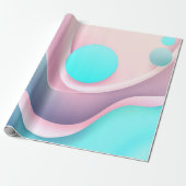 Abstraktes Schleifpapier Geschenkpapier (Ungerollt)