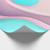 Abstraktes Schleifpapier Geschenkpapier (Ecke)