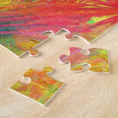 Abstraktes Schmetterlingsdesign Puzzle (Seite)