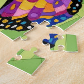Abstraktes Schmetterlingsgemälde  Puzzle (Seite)
