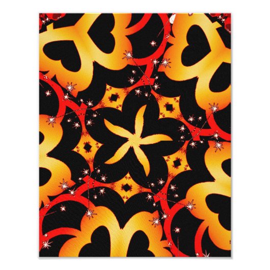 Abstraktes Schmetterlingsmarine eARTs-Foto Fotodruck (Vorne)