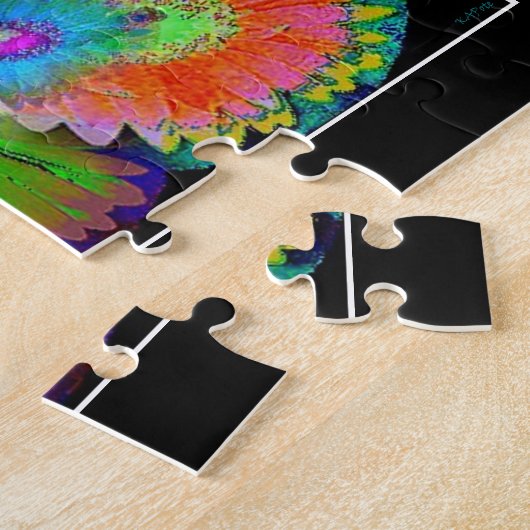 Abstraktes Schmetterlingspuzzle Puzzle (Seite)