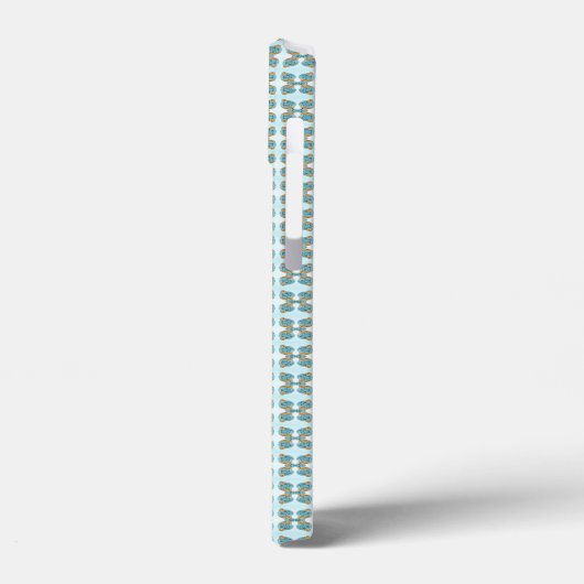 Abstraktes Schmuckmuster Case-Mate iPhone Hülle (Rückseite / Links)