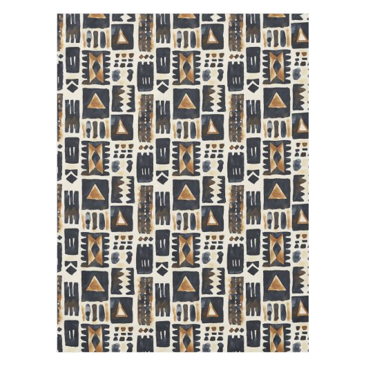 Abstraktes Schmuckmuster Tischdecke (Vorderseite)