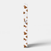 Abstraktes Schneckenmuster Case-Mate iPhone Hülle (Rückseite / Links)