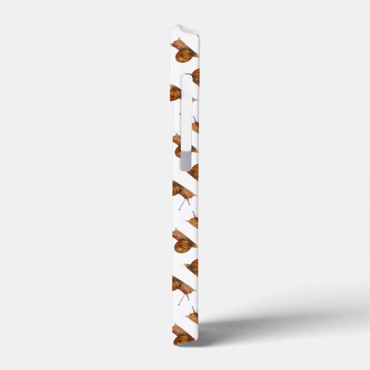 Abstraktes Schneckenmuster Case-Mate iPhone Hülle (Rückseite / Links)