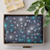 abstraktes Schneeflockenpapier Seidenpapier (Geschenk)