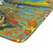 Abstraktes Schneidboard Schneidebrett (Ecke)