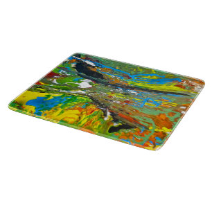 Abstraktes Schneidboard Schneidebrett
