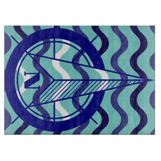 Abstraktes Schneidebrett (Vorderseite)