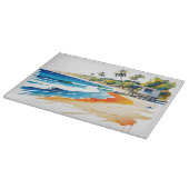 Abstraktes Schneidebrett (Ecke)