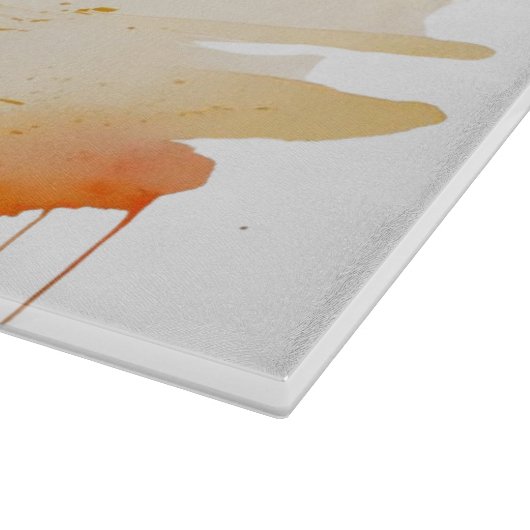 Abstraktes Schneidebrett (Ecke)