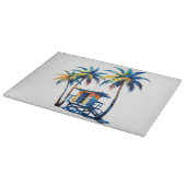 Abstraktes Schneidebrett (Ecke)