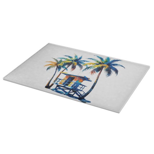 Abstraktes Schneidebrett (Ecke)