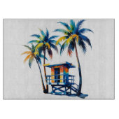 Abstraktes Schneidebrett (Vorderseite)