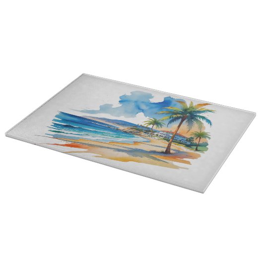 Abstraktes Schneidebrett (Ecke)