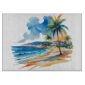 Abstraktes Schneidebrett (Vorderseite)