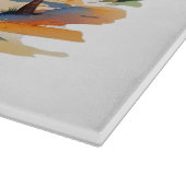 Abstraktes Schneidebrett (Ecke)