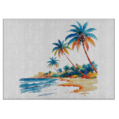 Abstraktes Schneidebrett (Vorderseite)