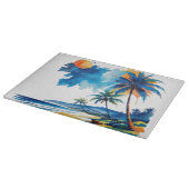 Abstraktes Schneidebrett (Ecke)