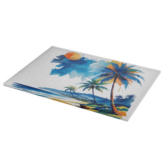 Abstraktes Schneidebrett (Ecke)