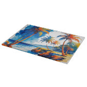 Abstraktes Schneidebrett (Ecke)