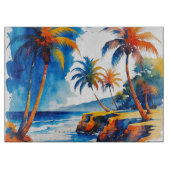 Abstraktes Schneidebrett (Vorderseite)