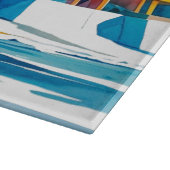 Abstraktes Schneidebrett (Ecke)