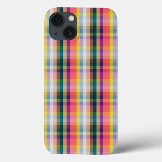 Abstraktes schottisches Kariert Case-Mate iPhone Hülle (Rückseite)