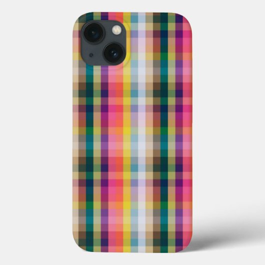 Abstraktes schottisches Kariert Case-Mate iPhone Hülle (Rückseite)