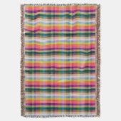Abstraktes schottisches kariertes decke (Vorderseite Vertikal)