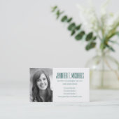 Abstraktes schottisches kariertes des telefonnummerkarte (Stehend Vorderseite)